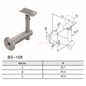 BS-108-Accesorios para pasamanos