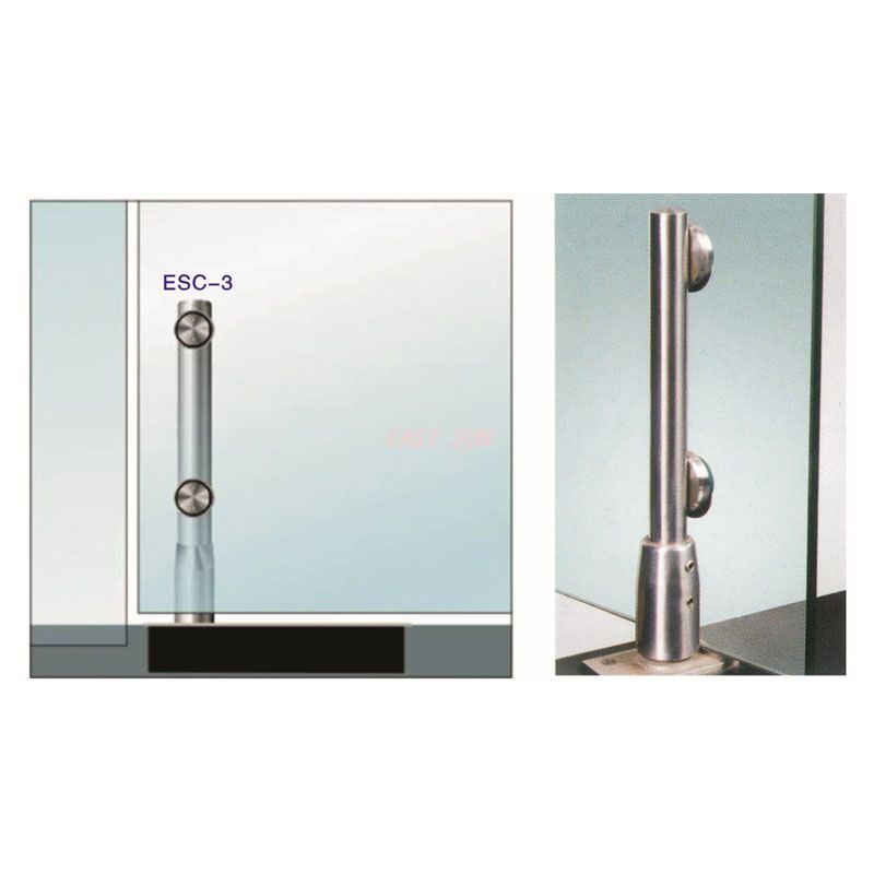 ESC-3-Sistemas de herrajes para vidrio de oficina