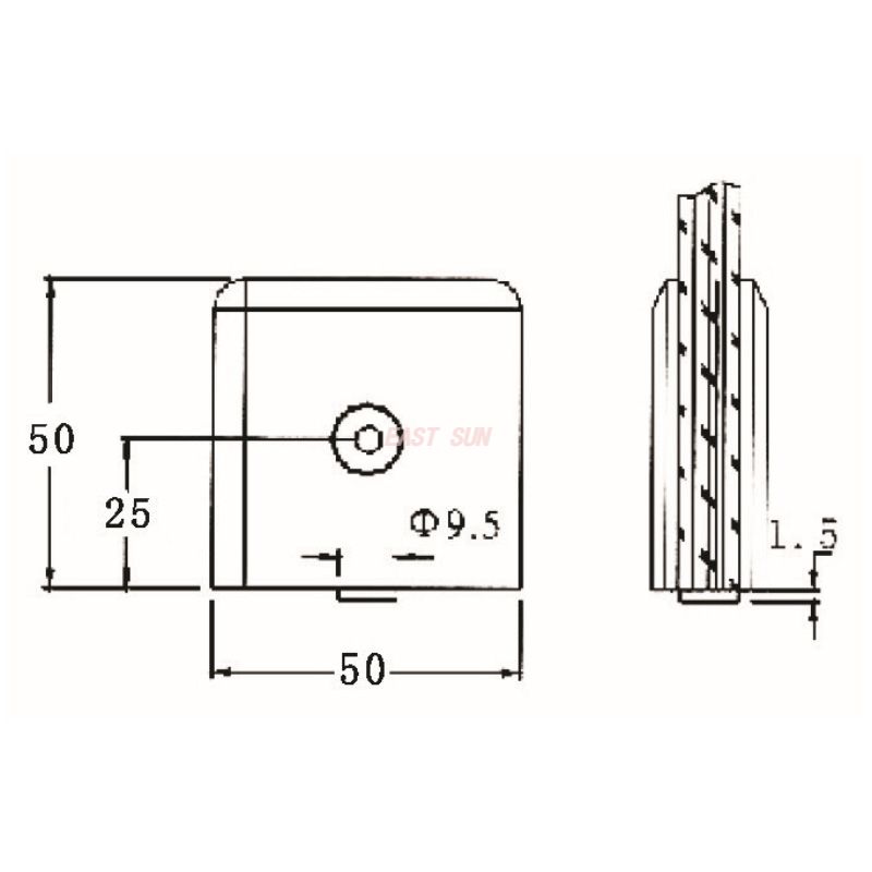 abrazaderas de vidrio de ducha 