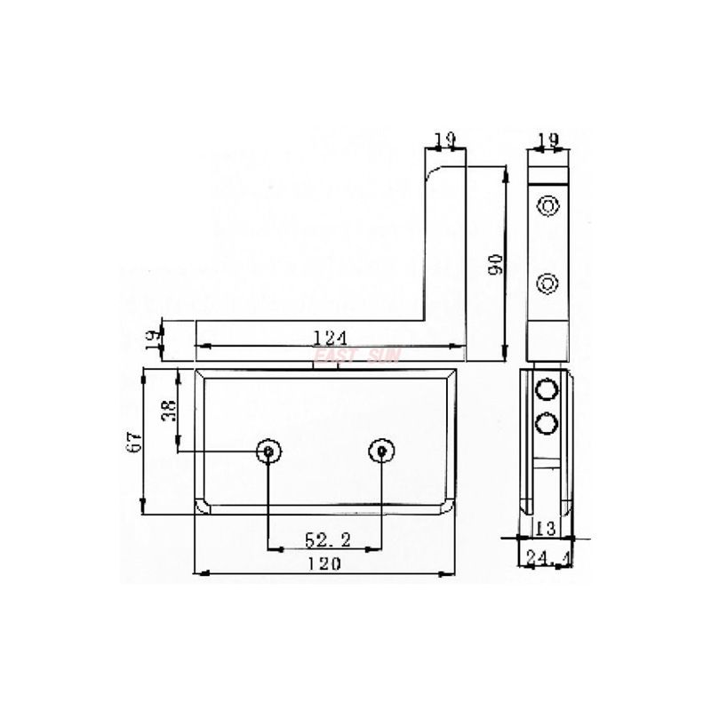 PTB-308-Serie de puertas pivotantes