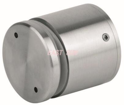 Gran oferta balaustre publicitario tornillo perno sujetadores roscados abrazadera de barandilla de vidrio publicidad de acero inoxidable separador de vidrio para uñas GBF-090