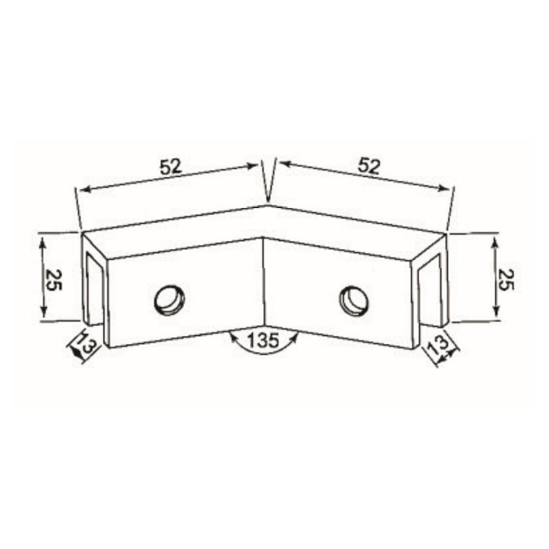KF-2009- abrazadera de anclaje estabilizadora