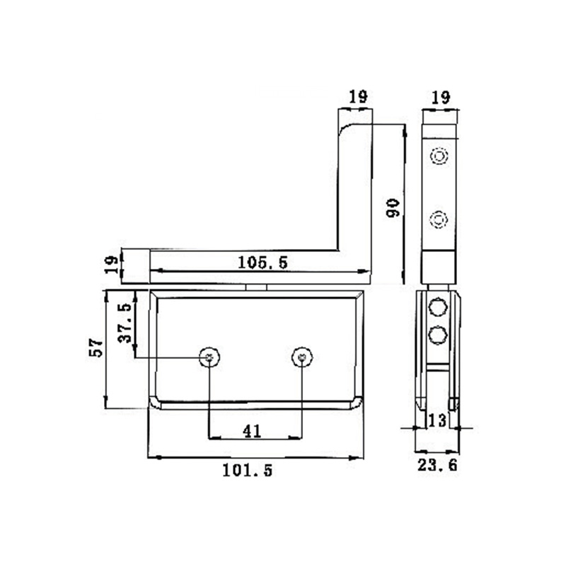 PTD-308B-Serie de puertas pivotantes