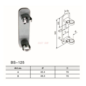 BS-125-Accesorios para pasamanos