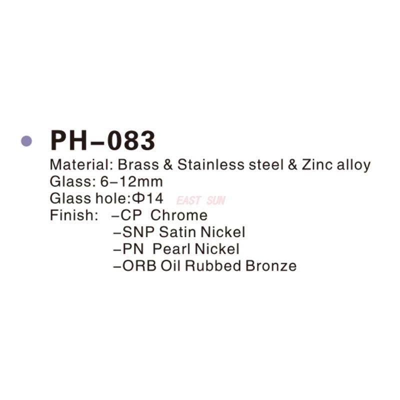 PH-083-Tiradores para puertas de ducha