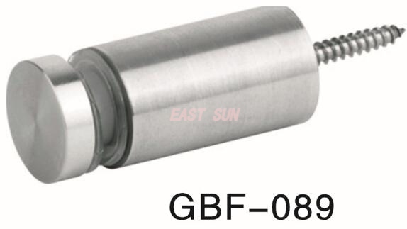 Precio de fábrica Venta directa a través de agarre Separadores de letreros ajustables asequibles Separadores de letreros de montaje en pared huecos de acero inoxidable GBF-089