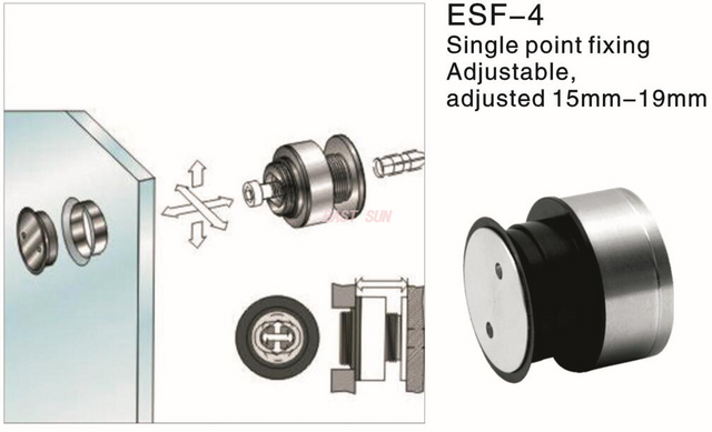 Separadores de conector de vidrio para partición de vidrio 15-19MM