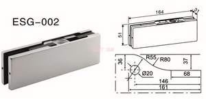 Accesorios de parche Dorma Puerta pivotante ESG-002