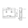 PTC-302B-Serie de puertas pivotantes