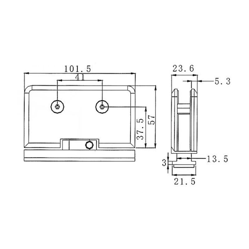 PTC-302B-Serie de puertas pivotantes
