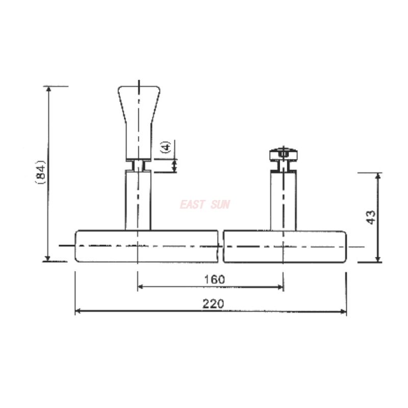 PD-003-Tiradores para puertas de ducha