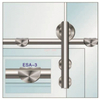 ESA-3-Sistemas de herrajes para vidrio de oficina