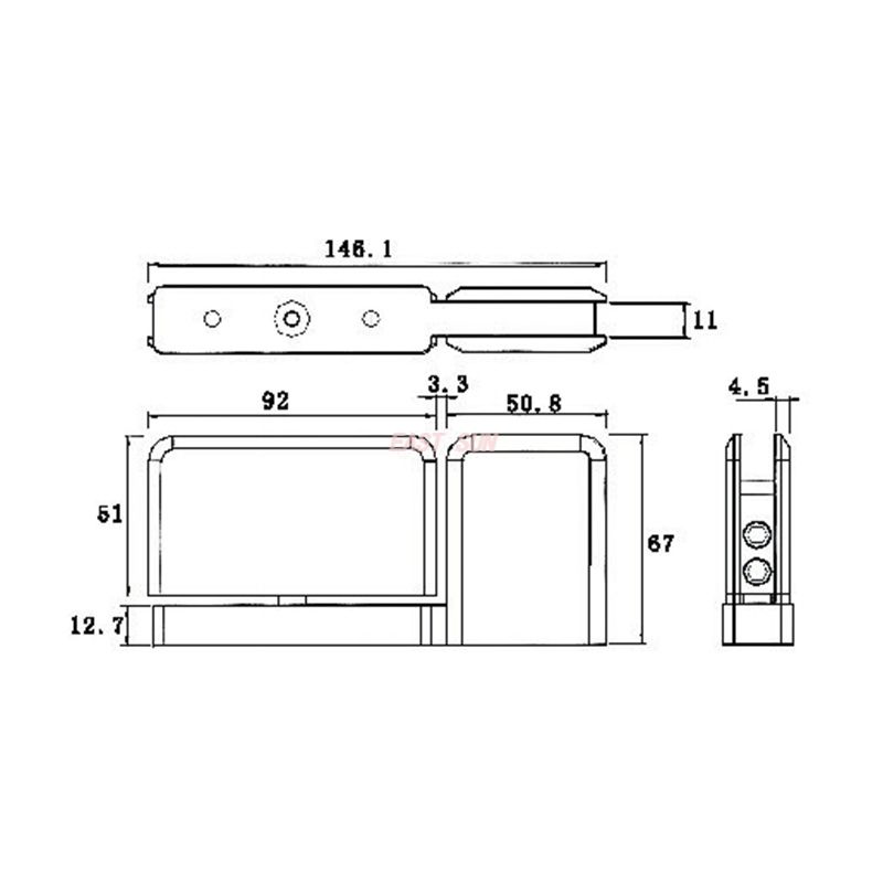 bisagras para puertas de vidrio montadas en el piso