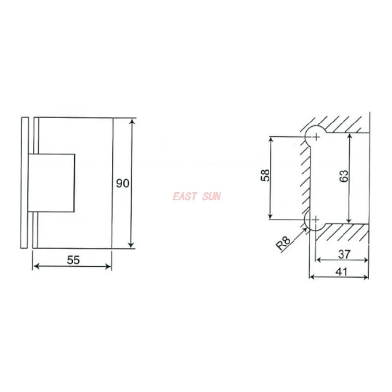 Bisagras de las puertas 