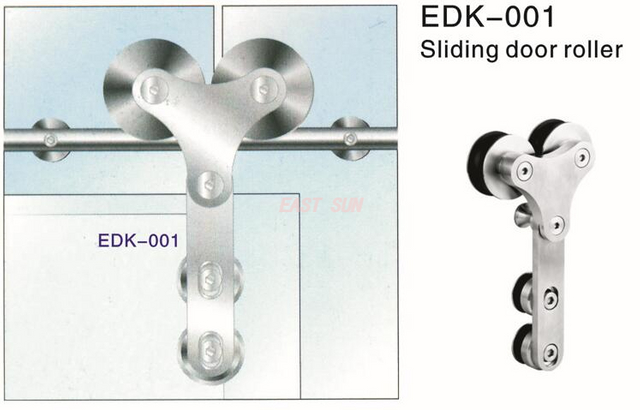 Rodillo de puerta corrediza de alta resistencia