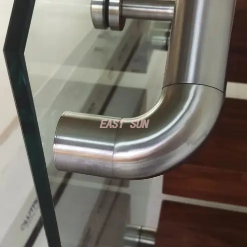 Codo de barandilla de balaustre, accesorios de tubo redondos de 2 vías, conector de barandilla de satén de acero inoxidable 304 316