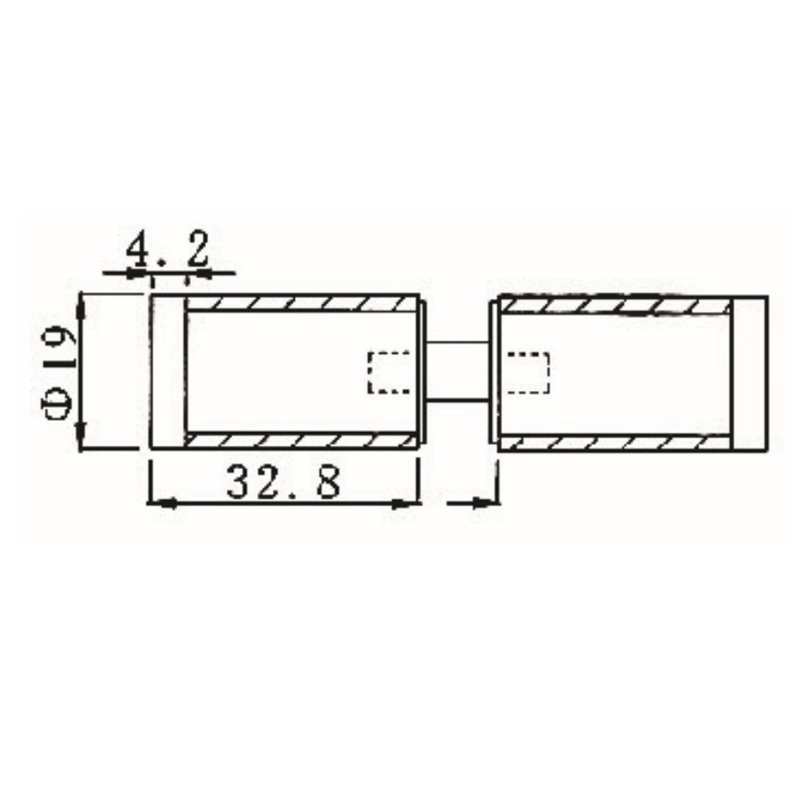 GDK-1002-5- Pomo para puerta de ducha