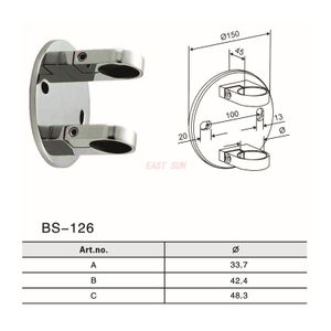 BS-126-Accesorios para pasamanos