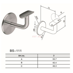 BS-111-Accesorios para pasamanos