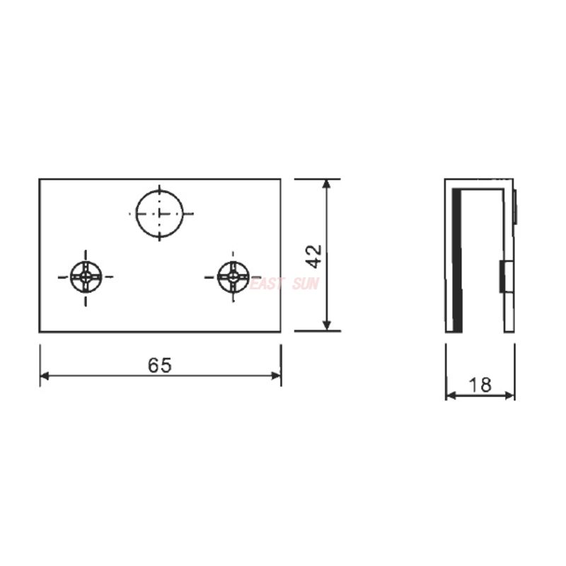 CBH-063P-Bisagras para gabinete