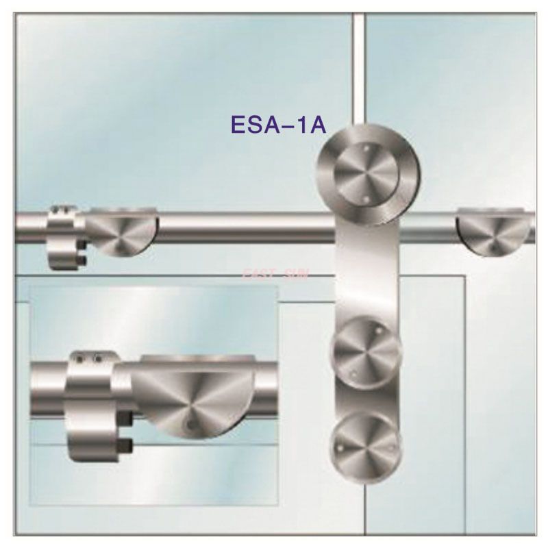 ESA-1A-Sistemas de montaje de vidrio para oficina