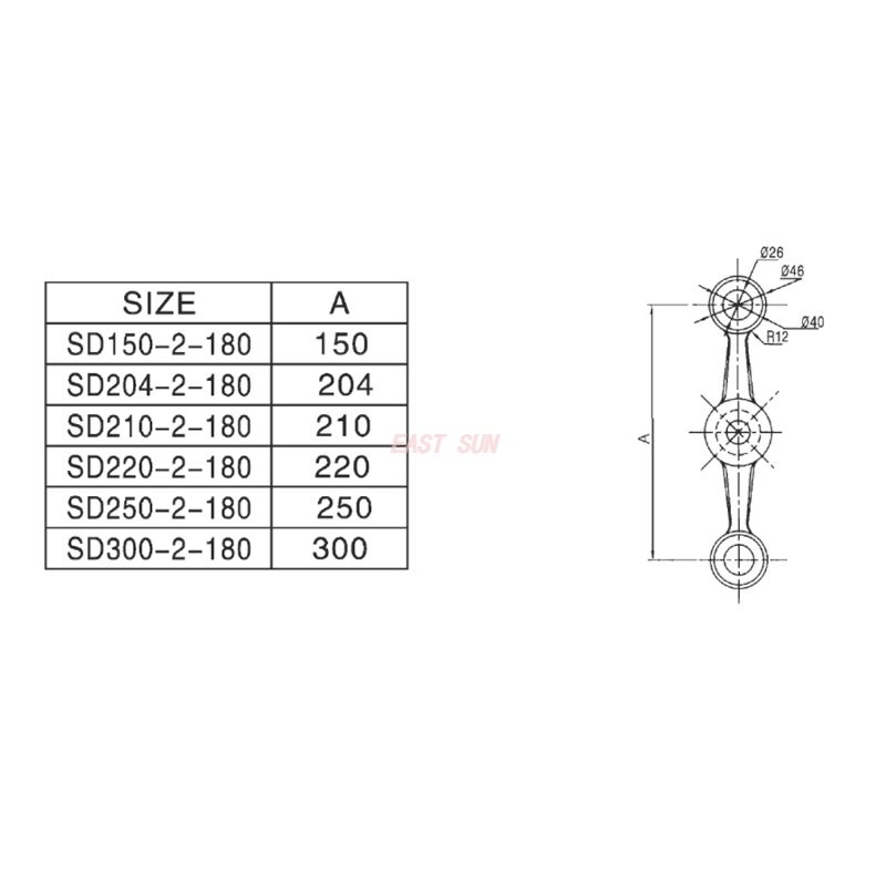 SD-204-2-180-Acoplamiento de araña