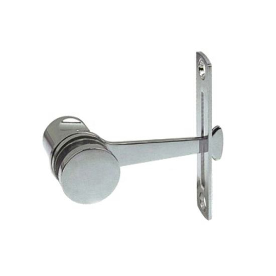 Cerradura de puerta corrediza de vidrio con pestillo de ducha popular en Europa