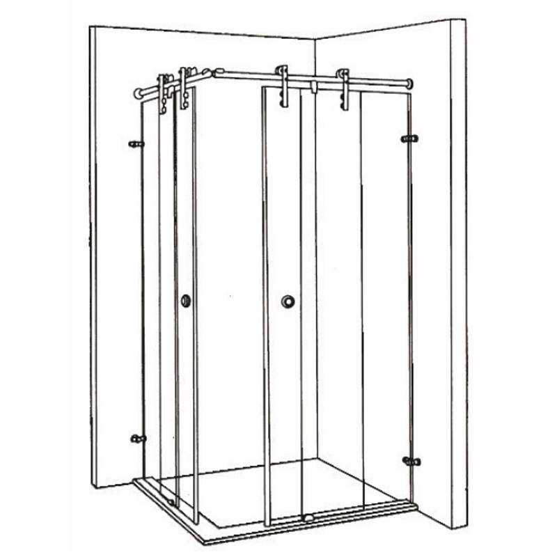 KF-011A- serie y accesorios para cuarto de ducha