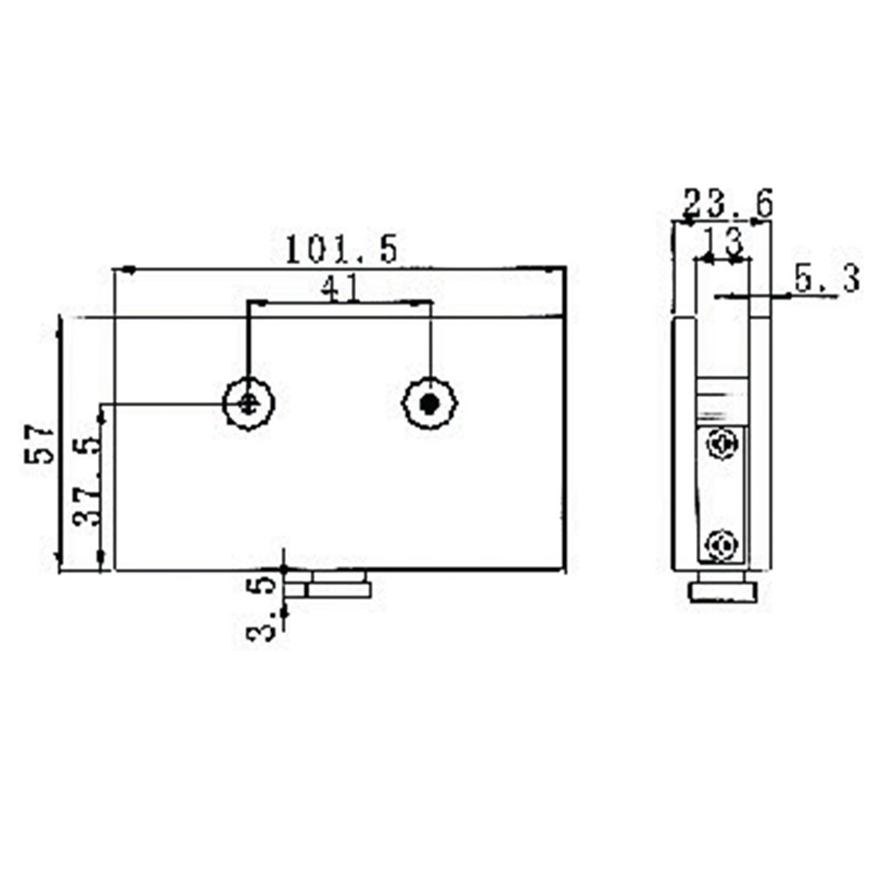 PTD-202B-Serie de puertas pivotantes