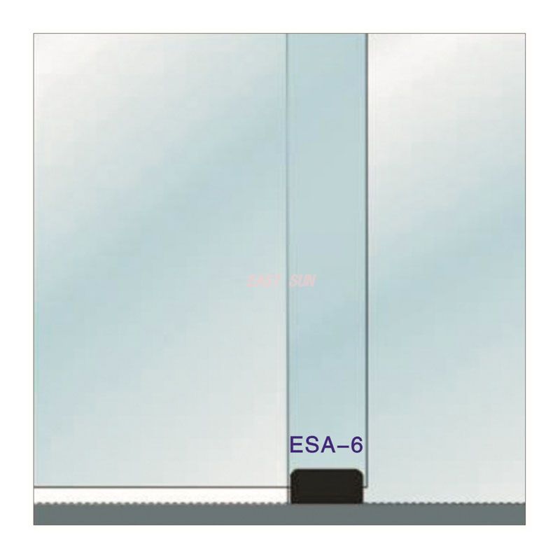 ESA-6-Sistemas de herrajes para vidrio de oficina