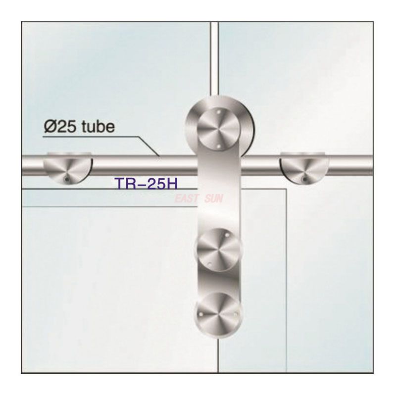 TR-25H-Sistemas de montaje de vidrio para oficina