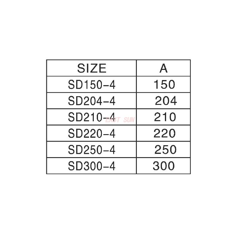 SD-204-4-Acoplamiento de araña