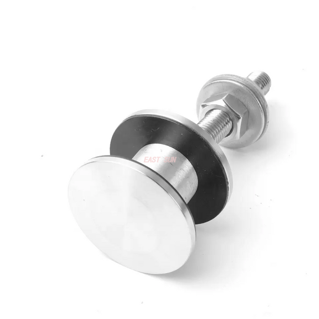 Sistema de araña de fijación de 316 puntos de acero inoxidable para paredes cortina de vidrio con barandilla de vidrio