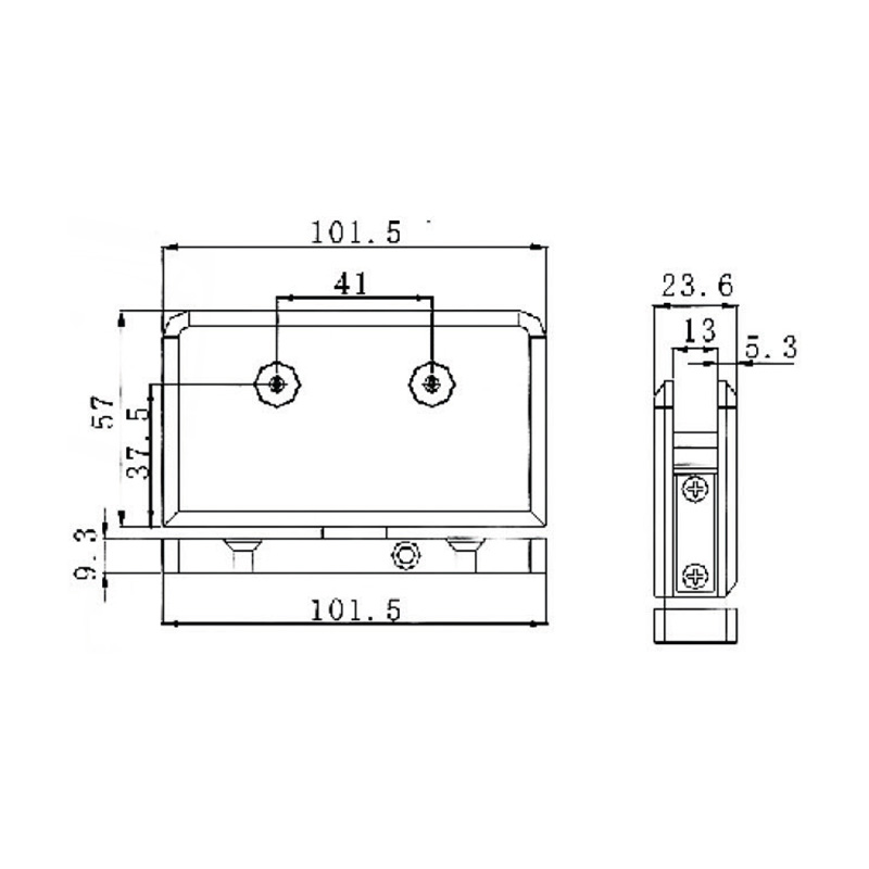 PTC-301B-Serie de puertas pivotantes