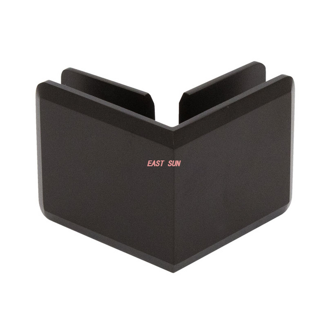 Abrazadera de vidrio a vidrio de 90º estilo biselado