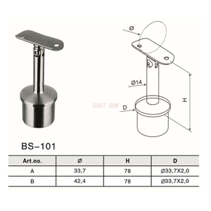 BS-101-Accesorios para pasamanos