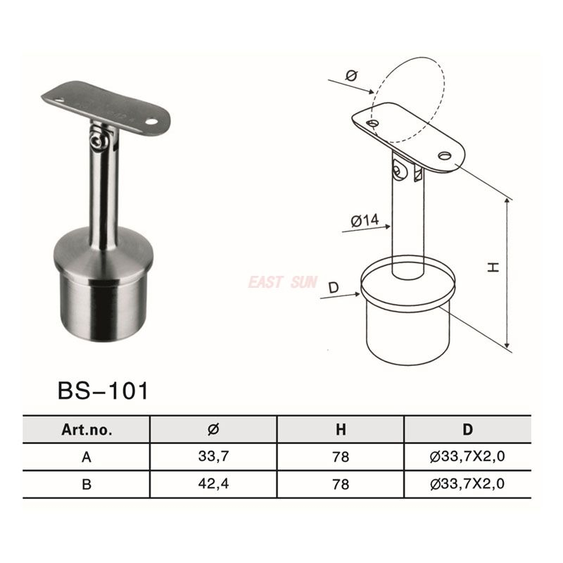 BS-101-Accesorios para pasamanos