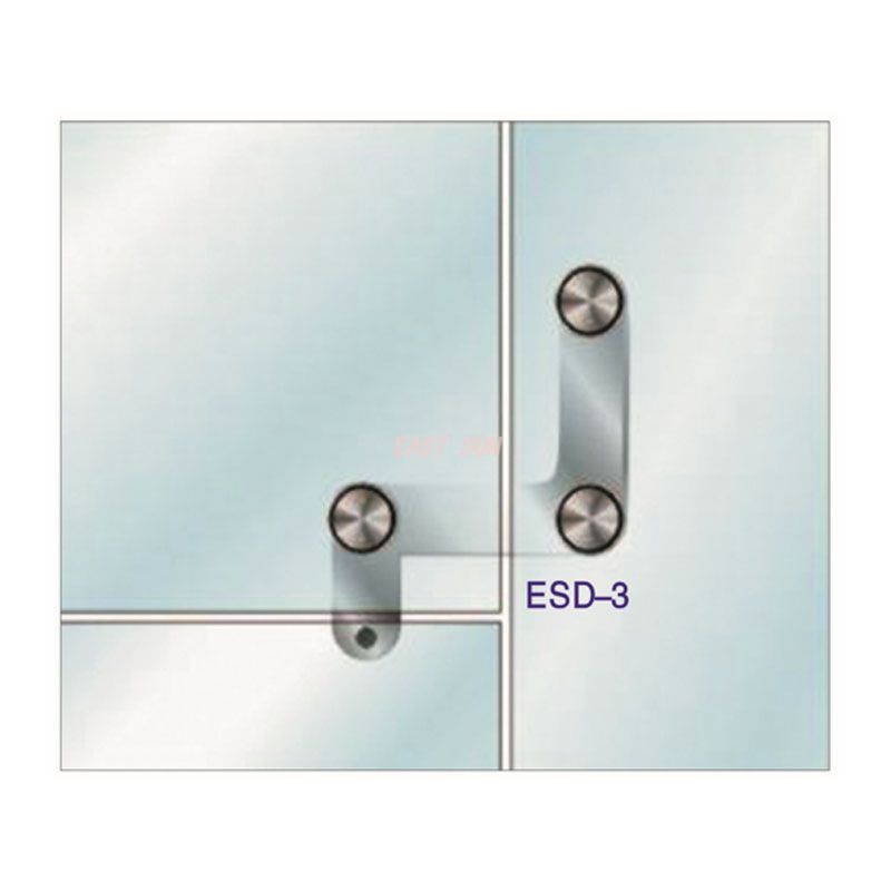ESD-3-Sistemas de herrajes para vidrio de oficina