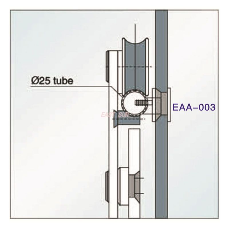 EAA-003-Sistemas de montaje de vidrio para oficina