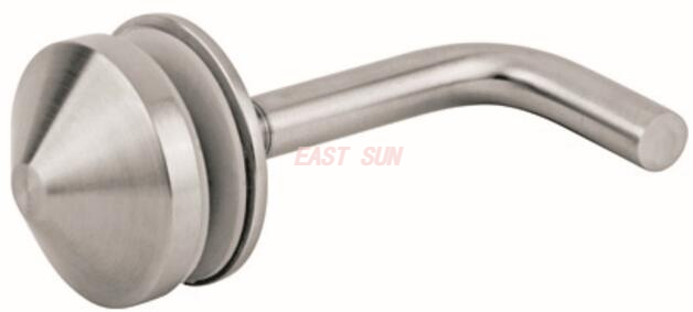 Gran oferta de barandillas de fijación de vidrio, barandillas de vidrio sin marco para interiores y exteriores, separadores de vidrio de acero inoxidable GBF-086