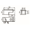 KF-1003- conectores para cuarto de ducha