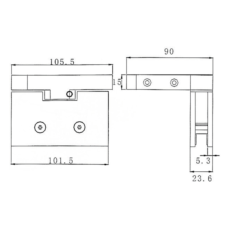 PTC-402B-Serie de puertas pivotantes