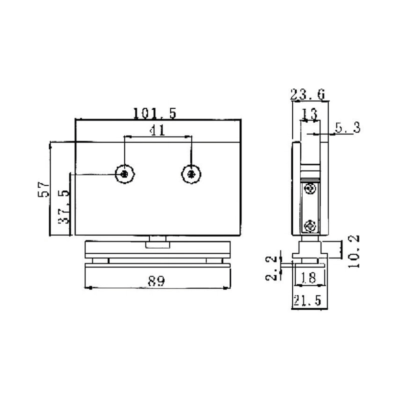 PTD-204B-Serie de puertas pivotantes