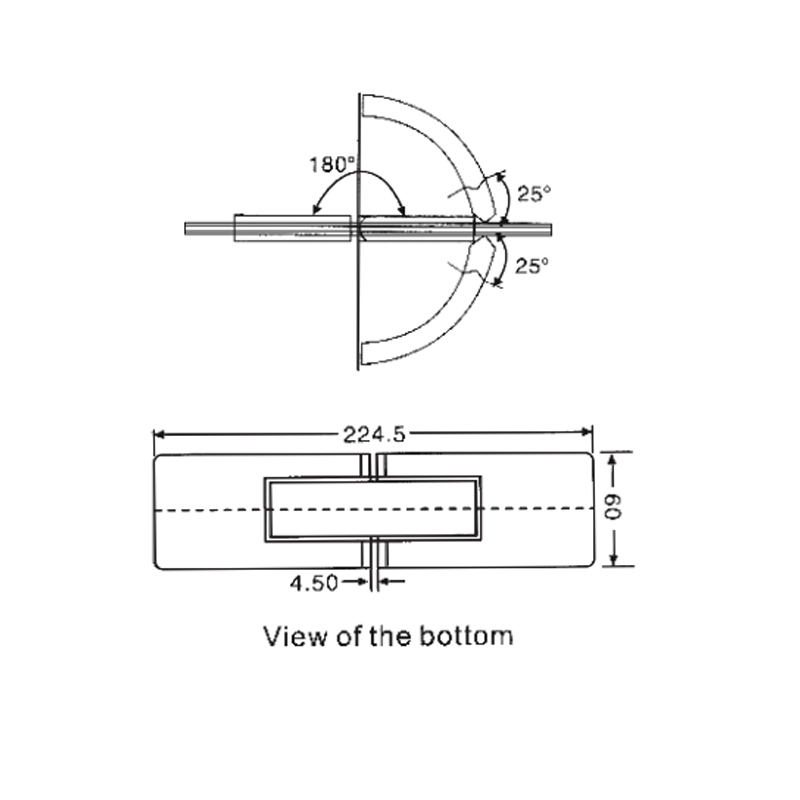 ESH-503-Bisagras para puerta de ducha
