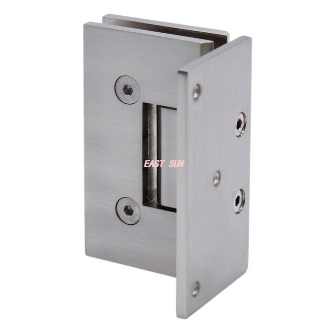 Bisagra de placa trasera compensada para montaje en pared serie Geneva