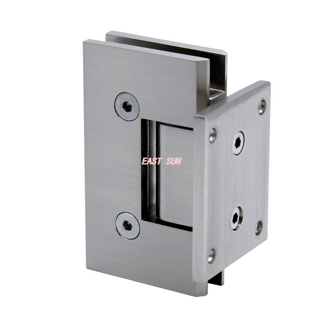 Bisagra de placa trasera corta para montaje en pared serie Geneva