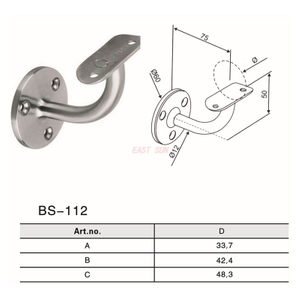 BS-112-Accesorios para pasamanos