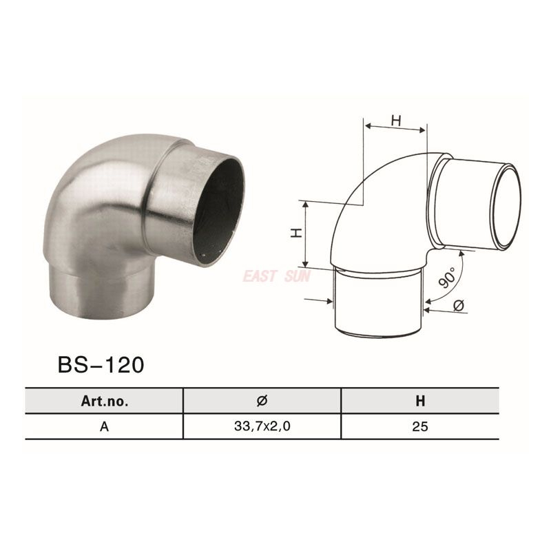 BS-120-Accesorios para pasamanos