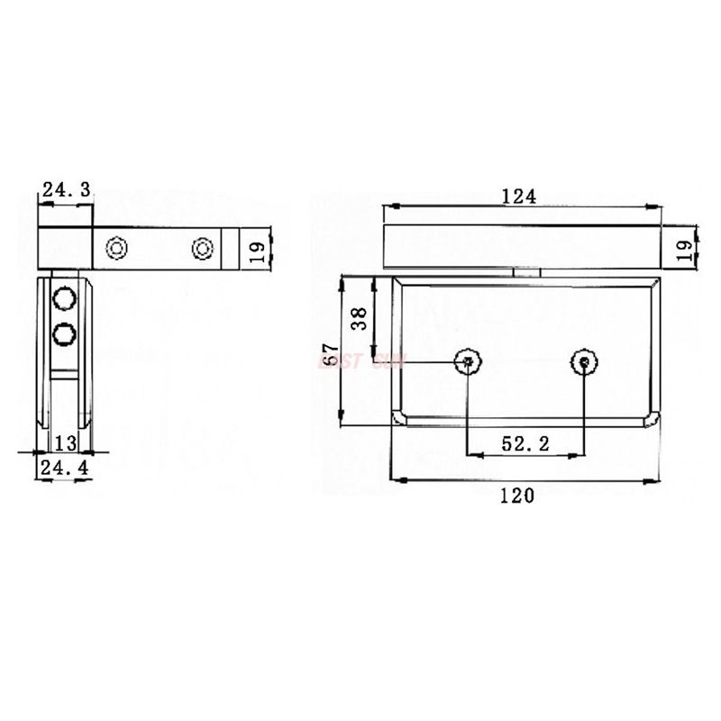 bisagras de ducha con puerta de vidrio