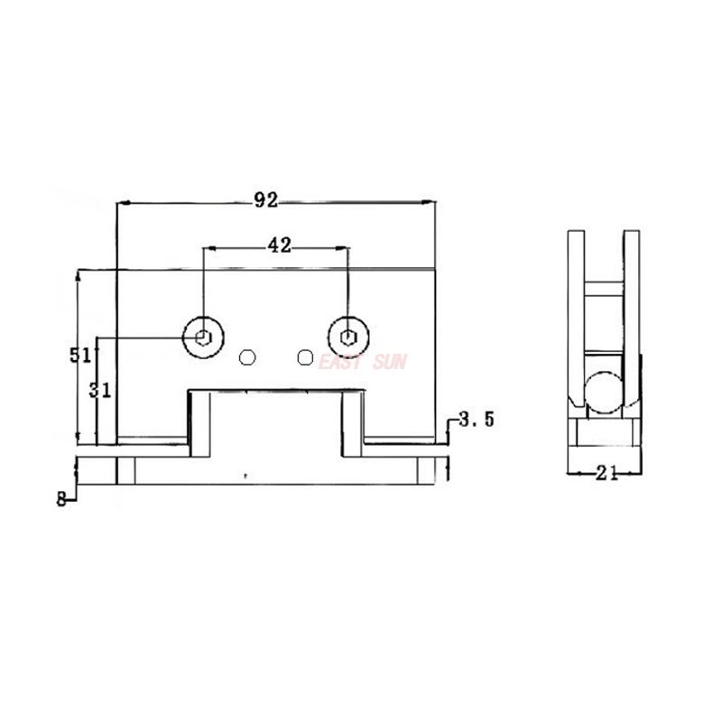 PTC-201-Serie de puertas pivotantes